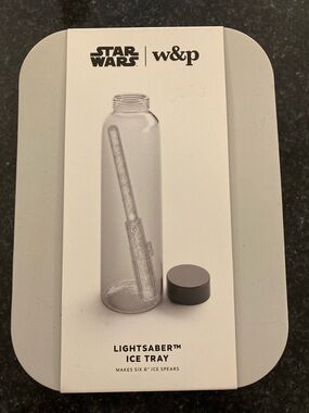 Star Wars Lightsaber Jedi Ice Tray by W&P - Brand New NIP - Water Bottle Size
